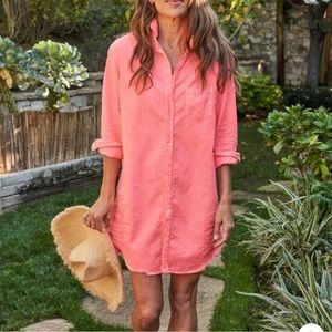 Frank & Eileen Small Mary Button Down Dress Long Sleeve Collared $328